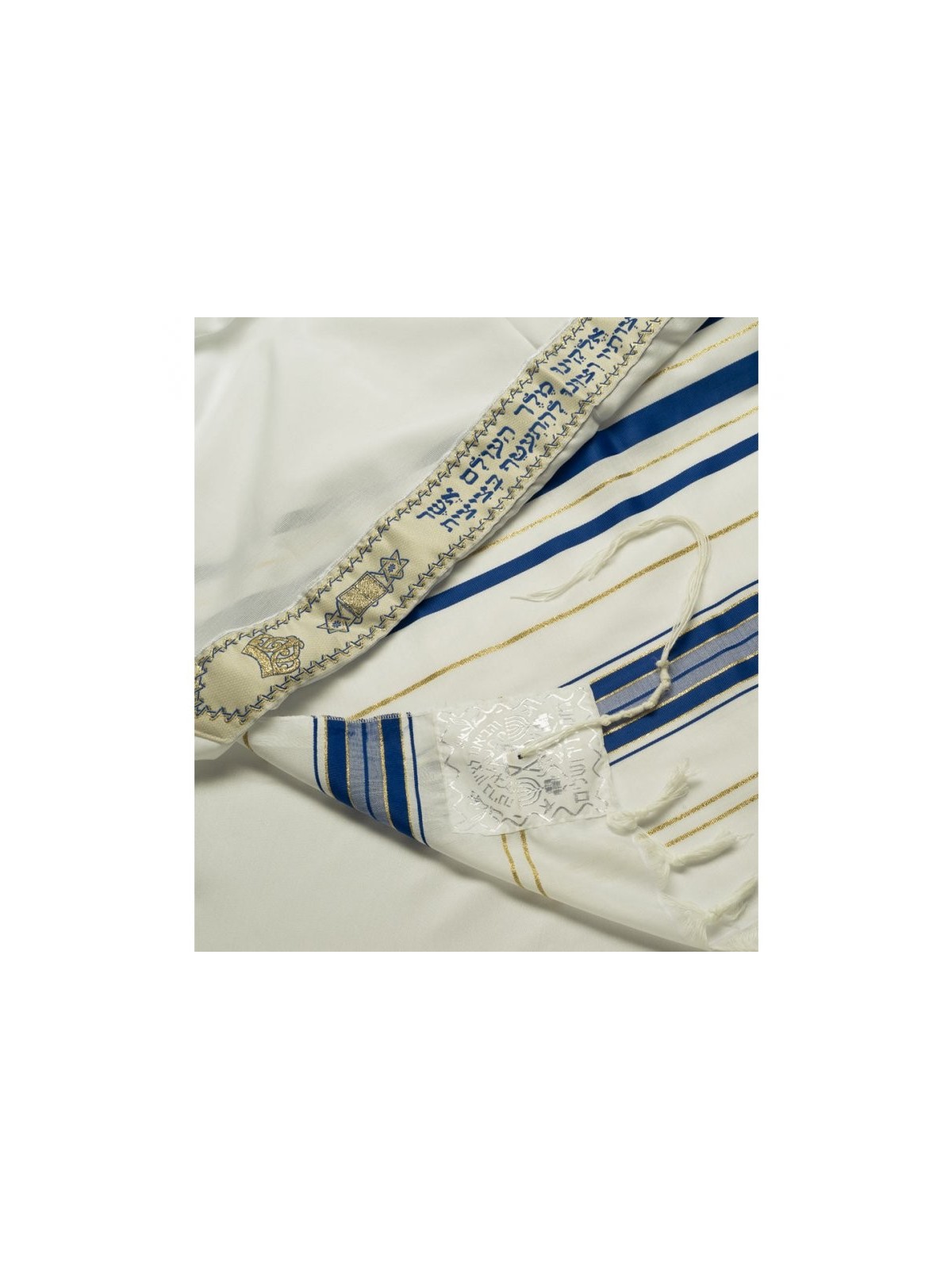 טליתניה אקריליק טלית חיקוי צמר Pr... | מתנה יהודית מישראל